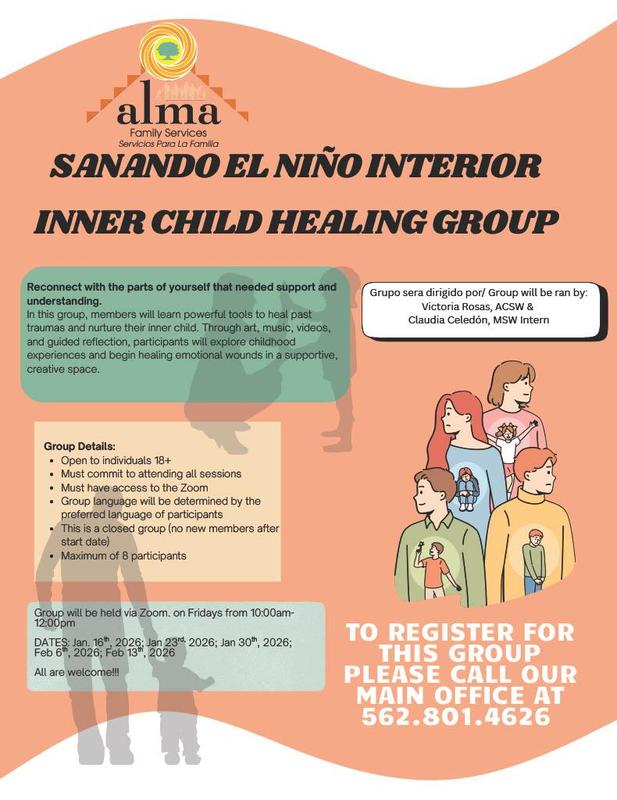 Inner child Healing Group Flyer