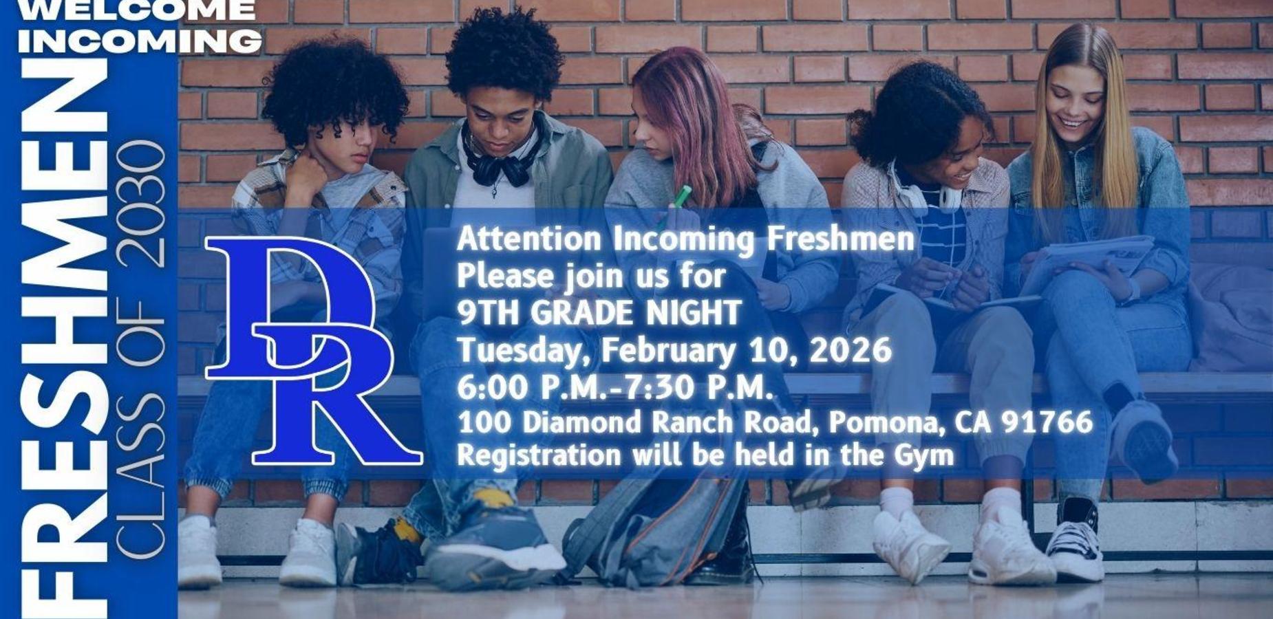 Incoming freshmen night