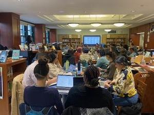 A packed house at BHS for Michael McDowell’s PBL Presentation: Thank you Principal Schmoeger for hosting!