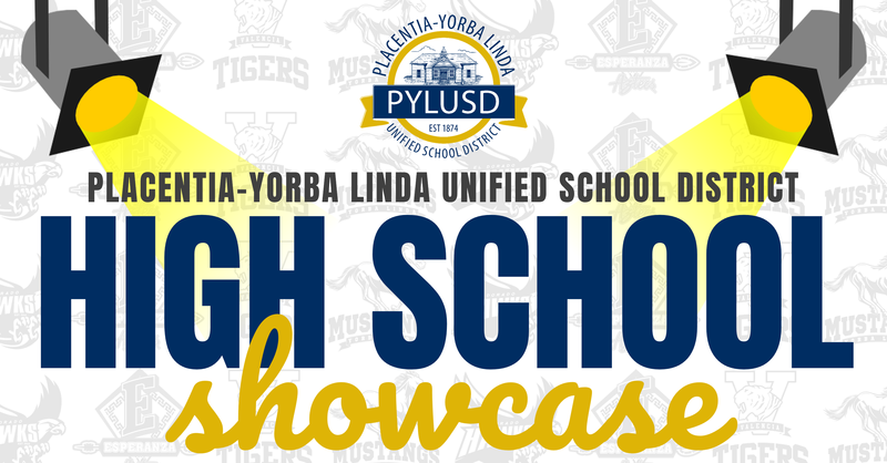 HS Showcase graphic for 2018 PYLUSD event.