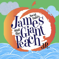 james and the giant peach logo