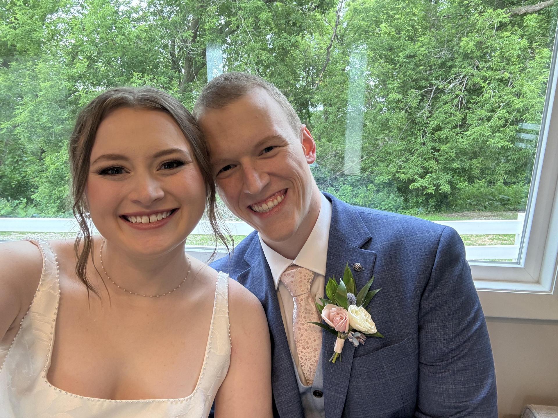 My husband and I after we got married!