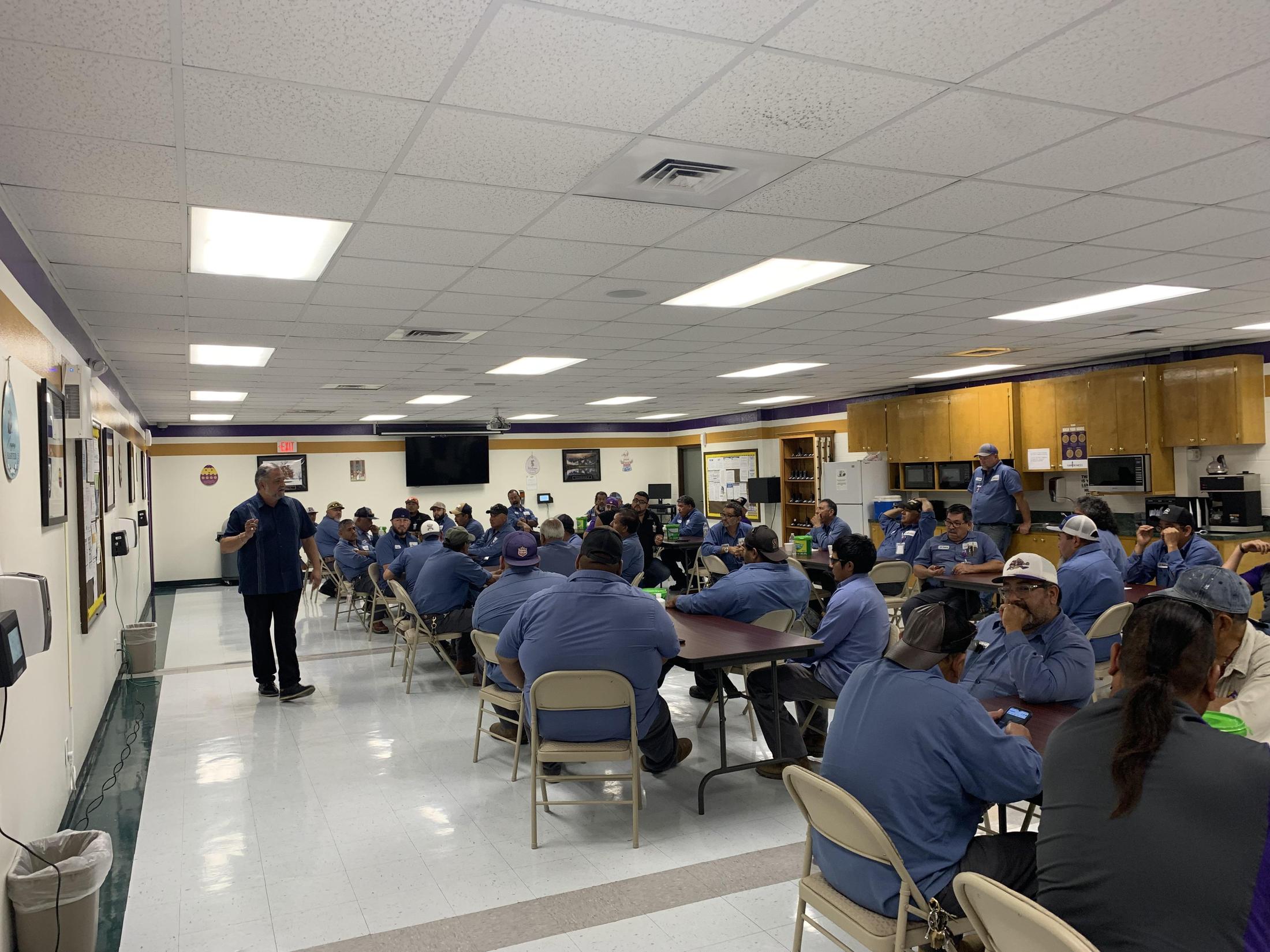 MAINTENANCE MEETING Operations Department San Benito Consolidated