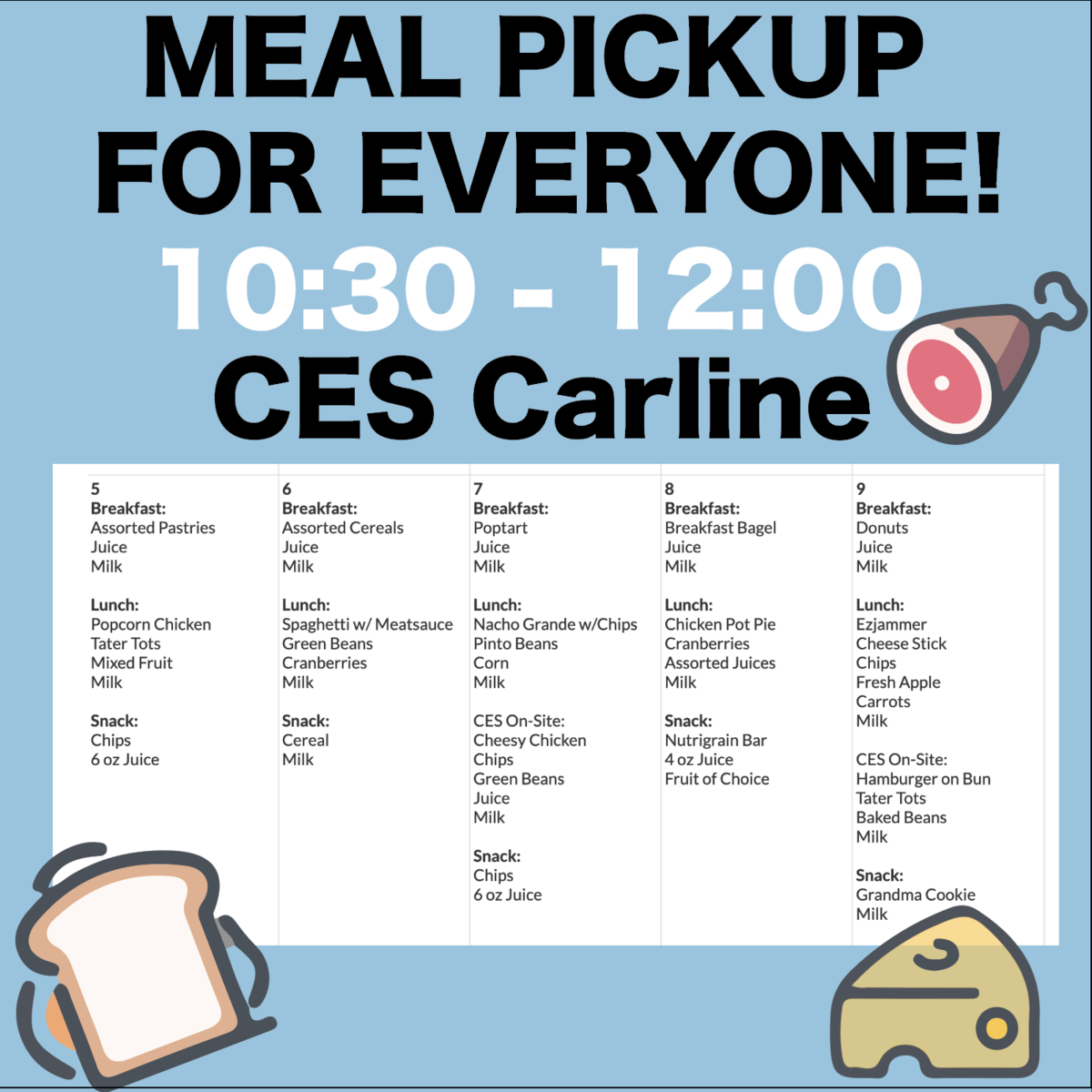 meal pick up