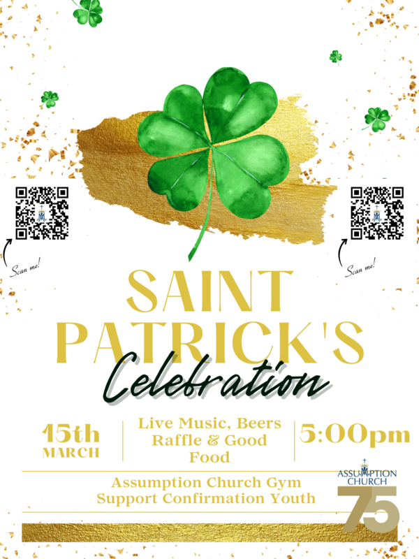 Celebrate the Luck of the Irish With Us Sunday