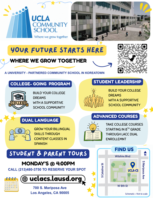 Flyer for UCLA Enrollment