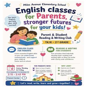Parent & Student Reading & Writing Club