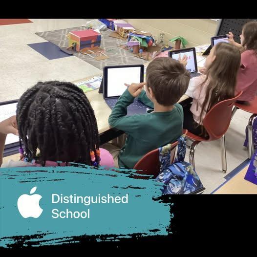 Celebrate DeLisle Elementary School's designation as an Apple Distinguished School.