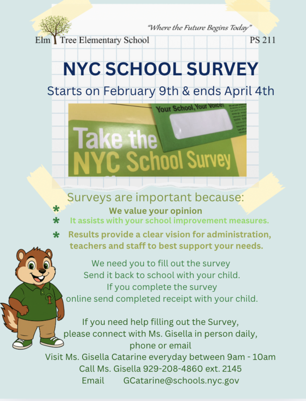 English Flyer NYC SUrvey