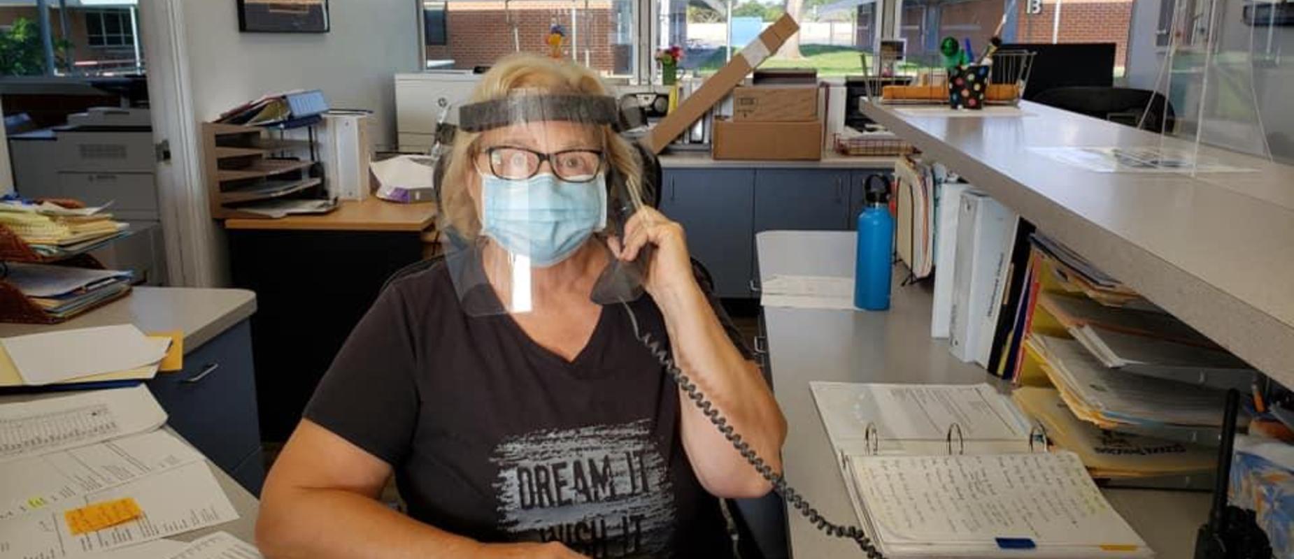 Ms. Vicki on the phone