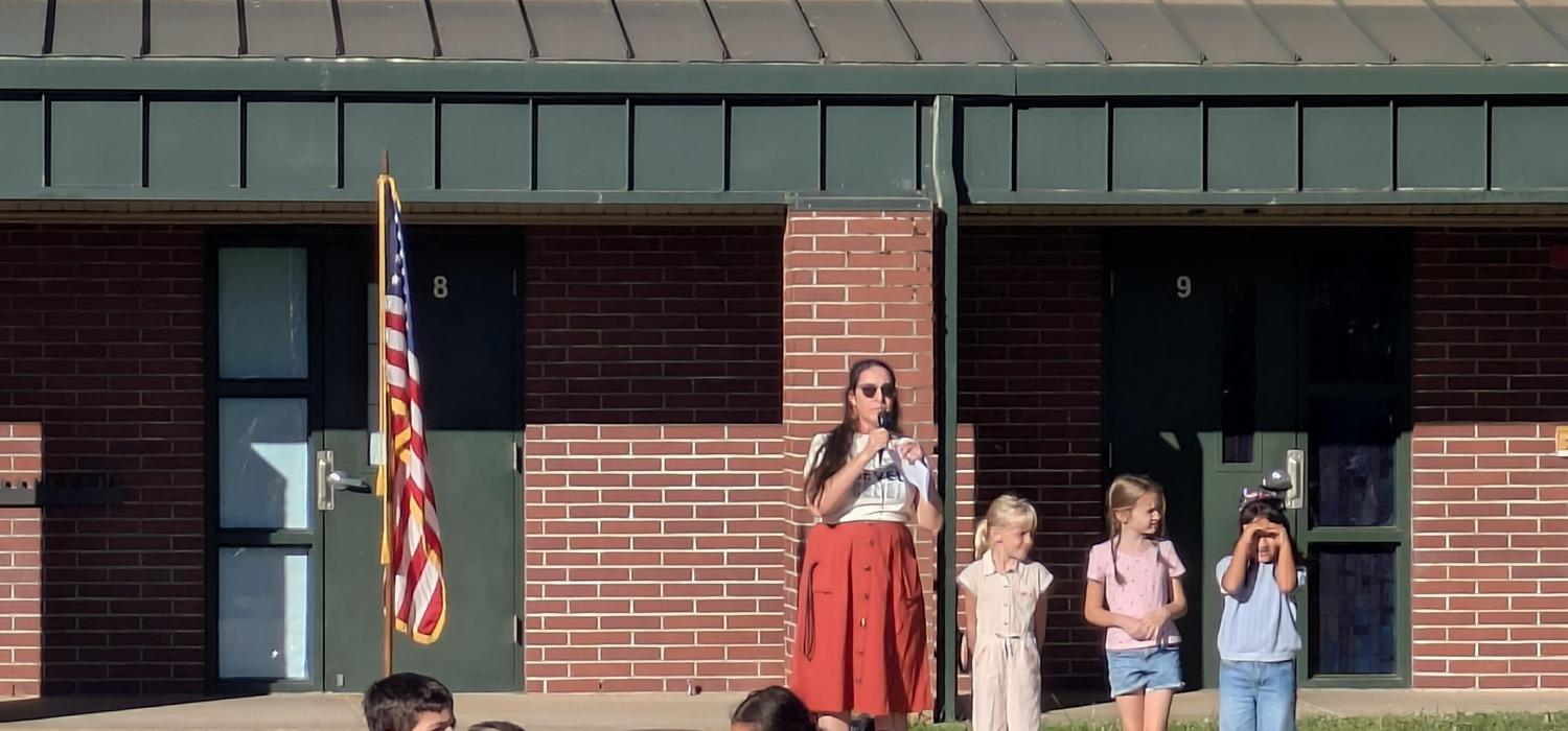 Principal Jean Bevel on the First Day of School - August 14, 2025