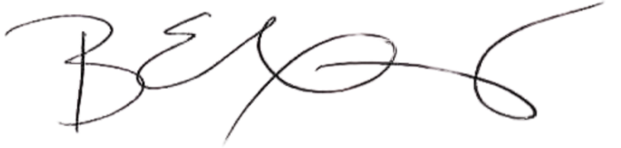 Photo of signature