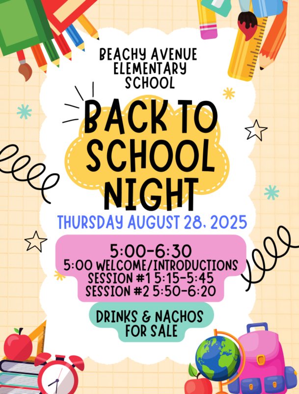 Back To School Night Flyer