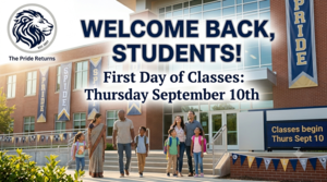 Welcome Back Students