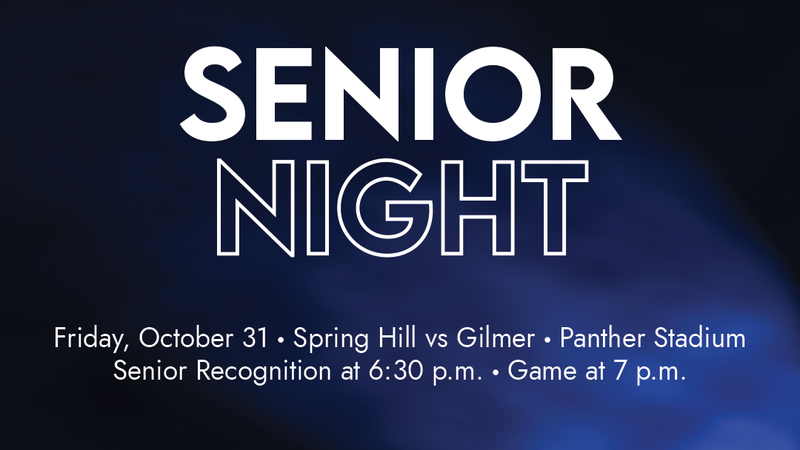 Senior Night - Oct 31