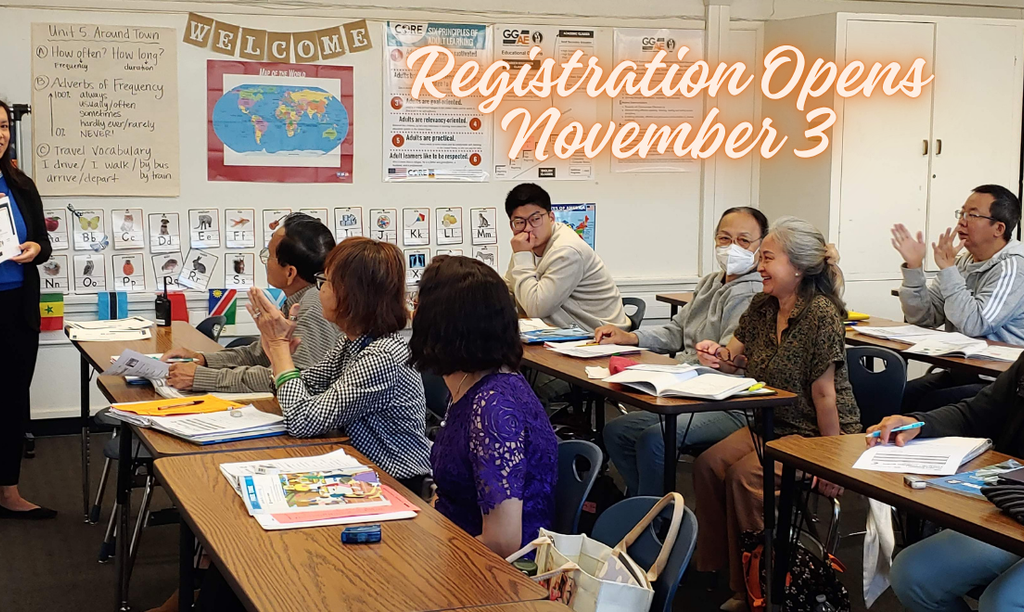 Registration Opens November 3