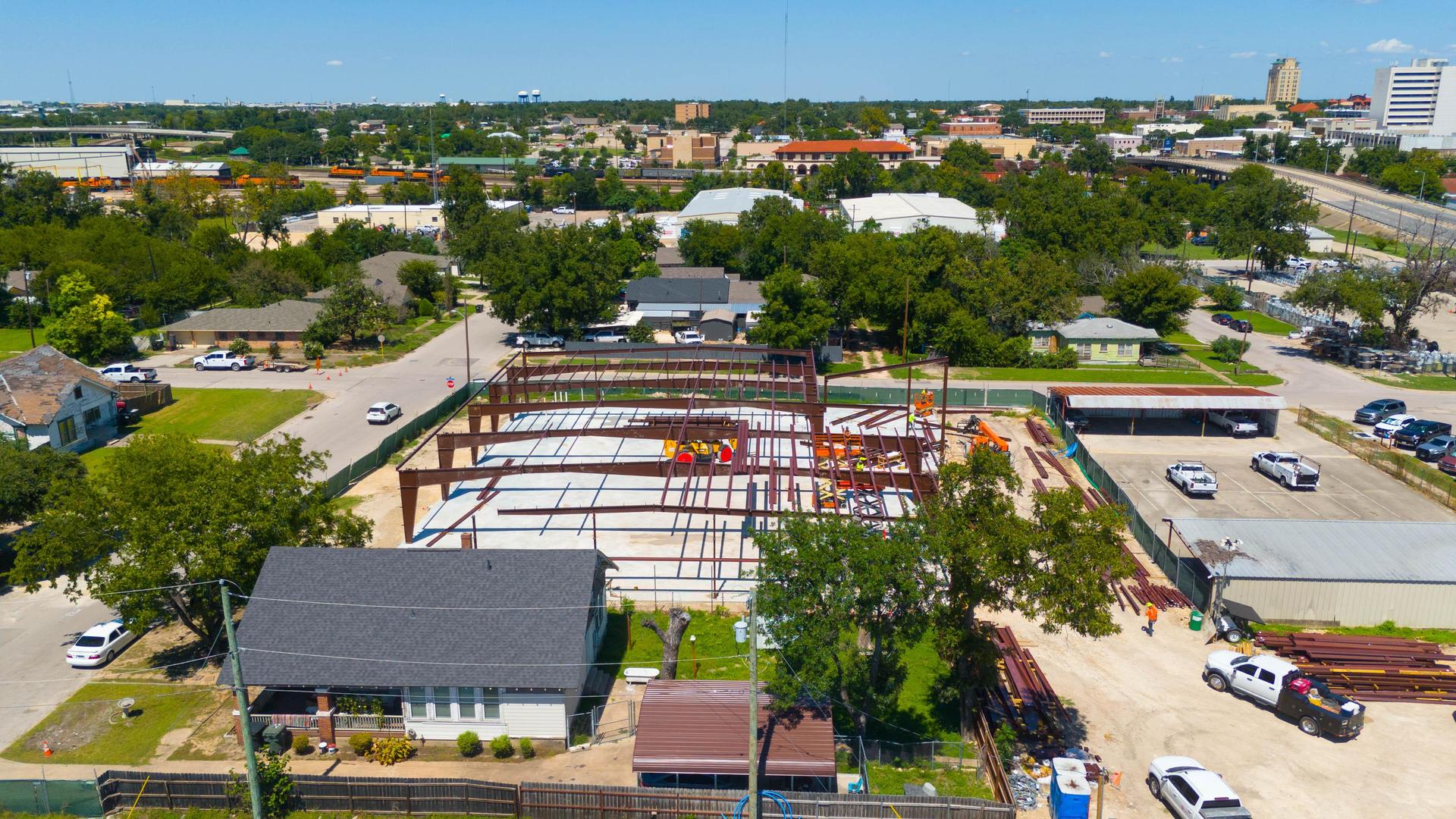 Operations Building construction Sept. 2025