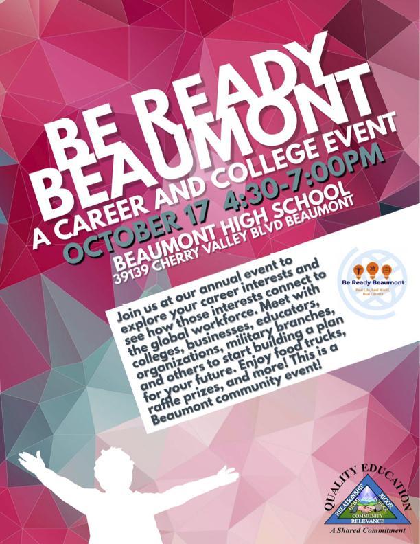 College and Career Fair Flyer