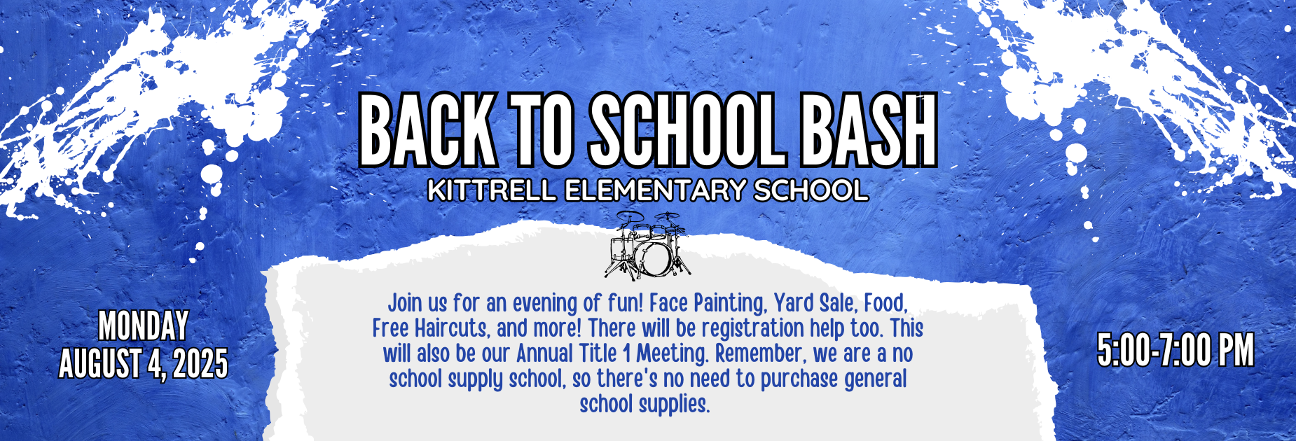 Back to School Bash