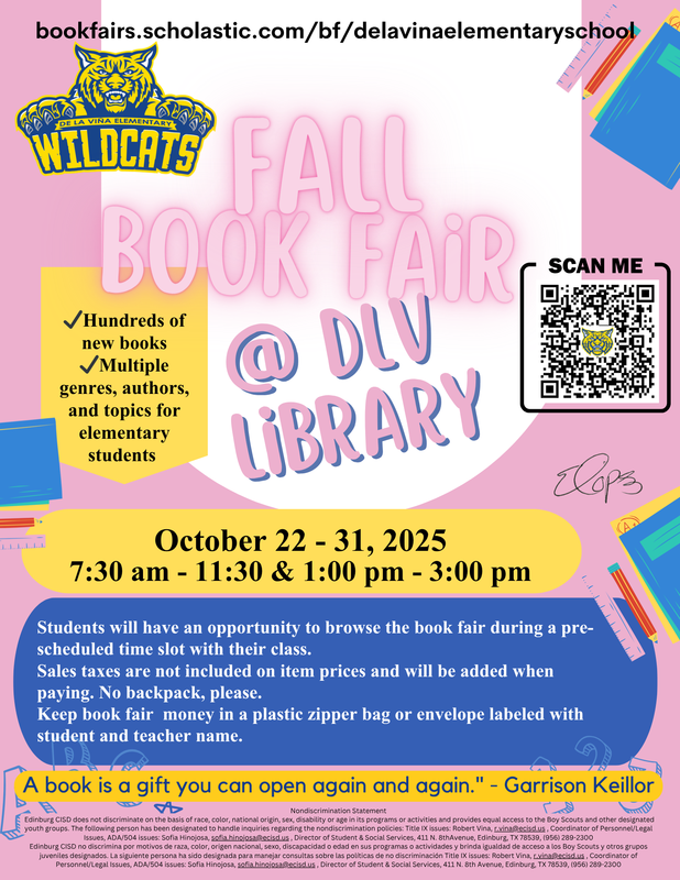 DLV BOOK FAIR