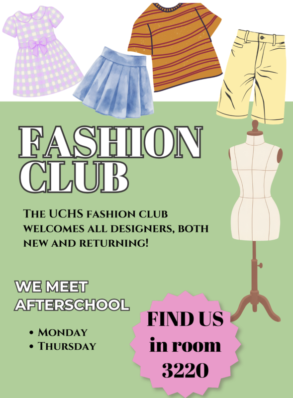 Fashion Club Flyer
