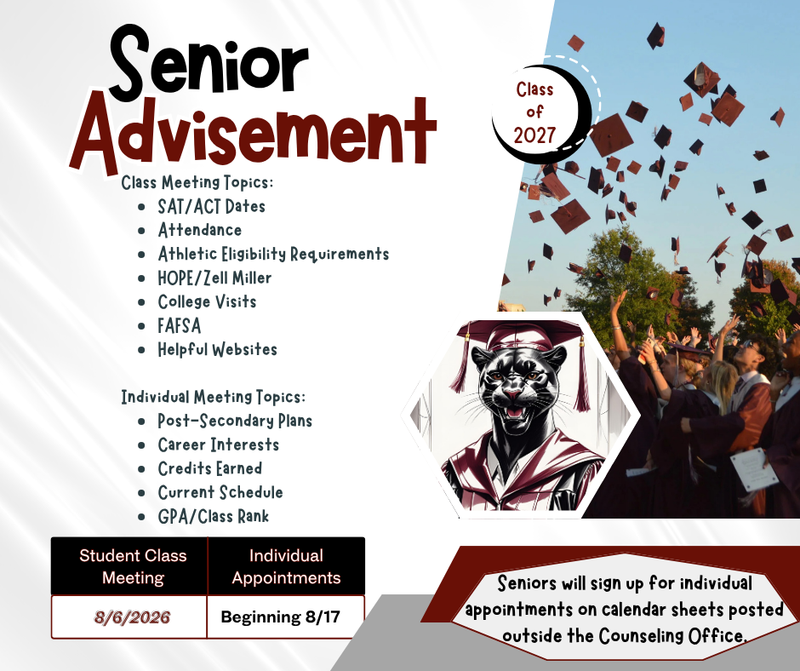 Senior Parent Advisement