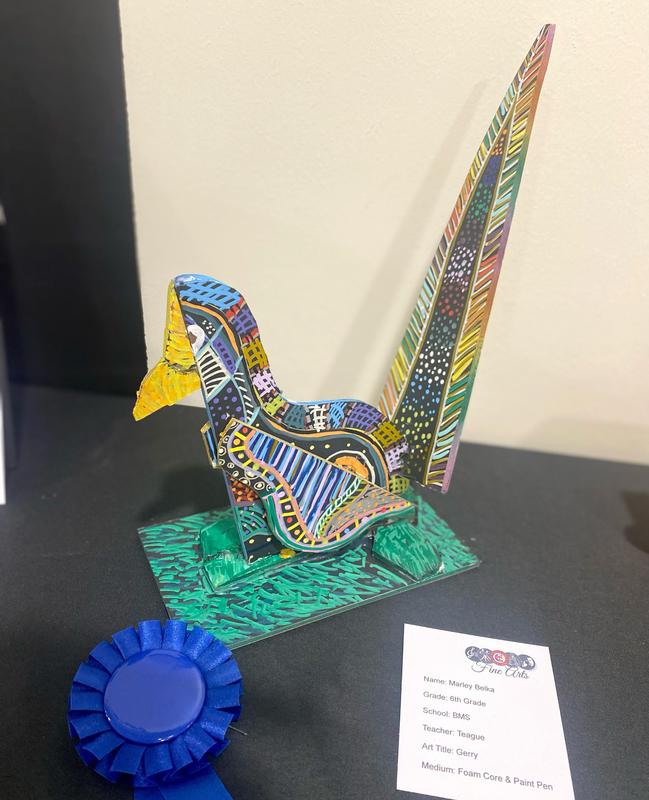 Superintendent winning artwork by Marley Belka