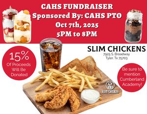 slim chickens fundraiser night