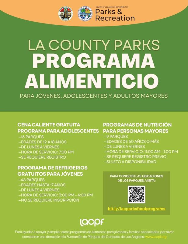 Programa de alimentos del condado de Los Ángeles
