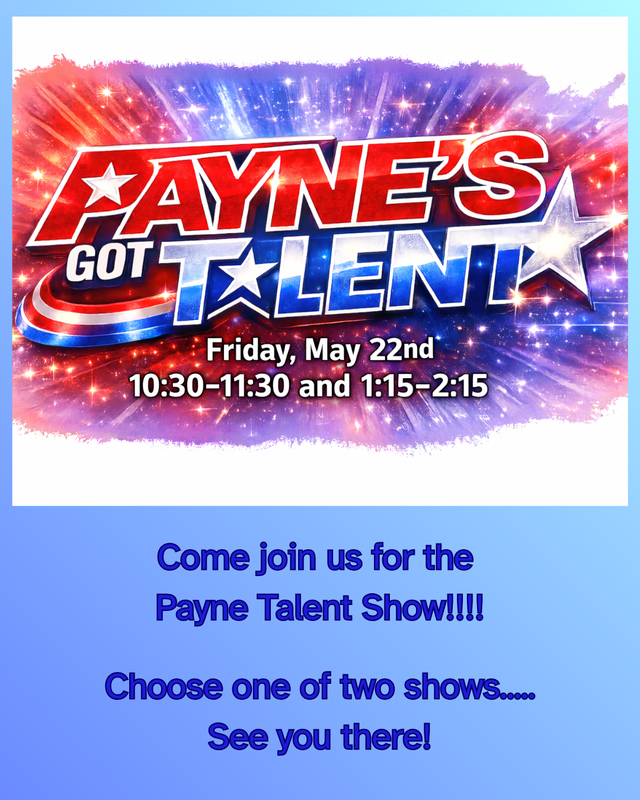 Payne Talent Show - May 22nd Thumbnail Image