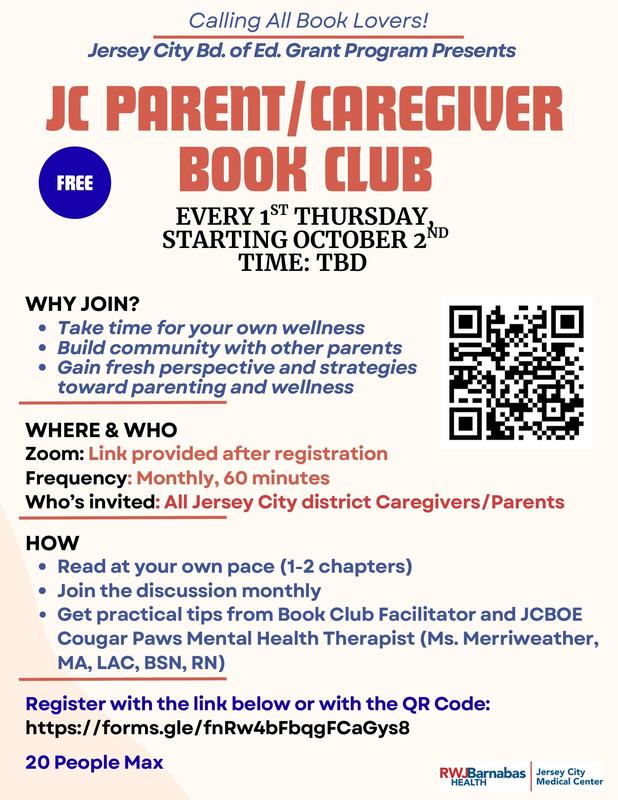 JC Book Club Flyer