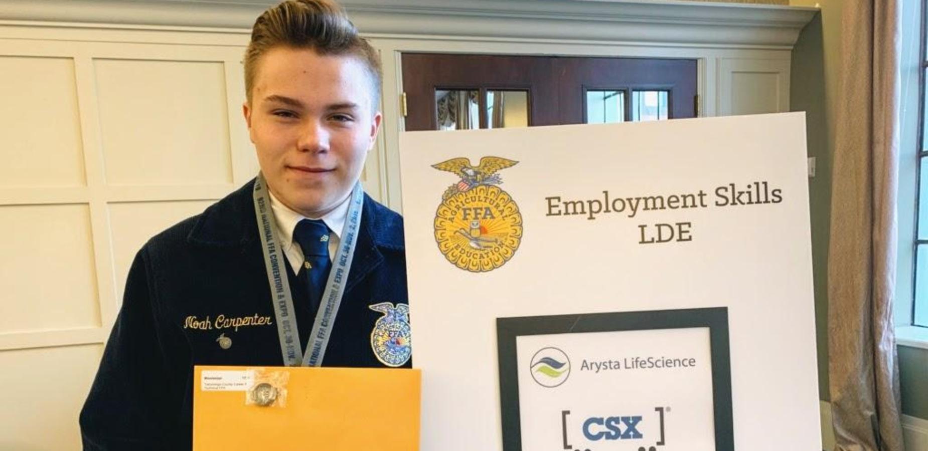Tishomingo County FFA Members Compete at Nationals