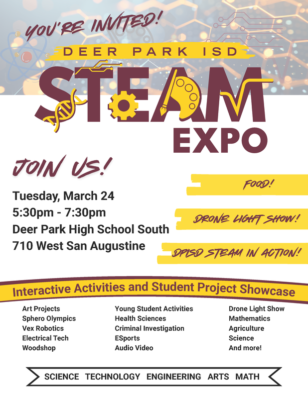 STEAM Expo flyer