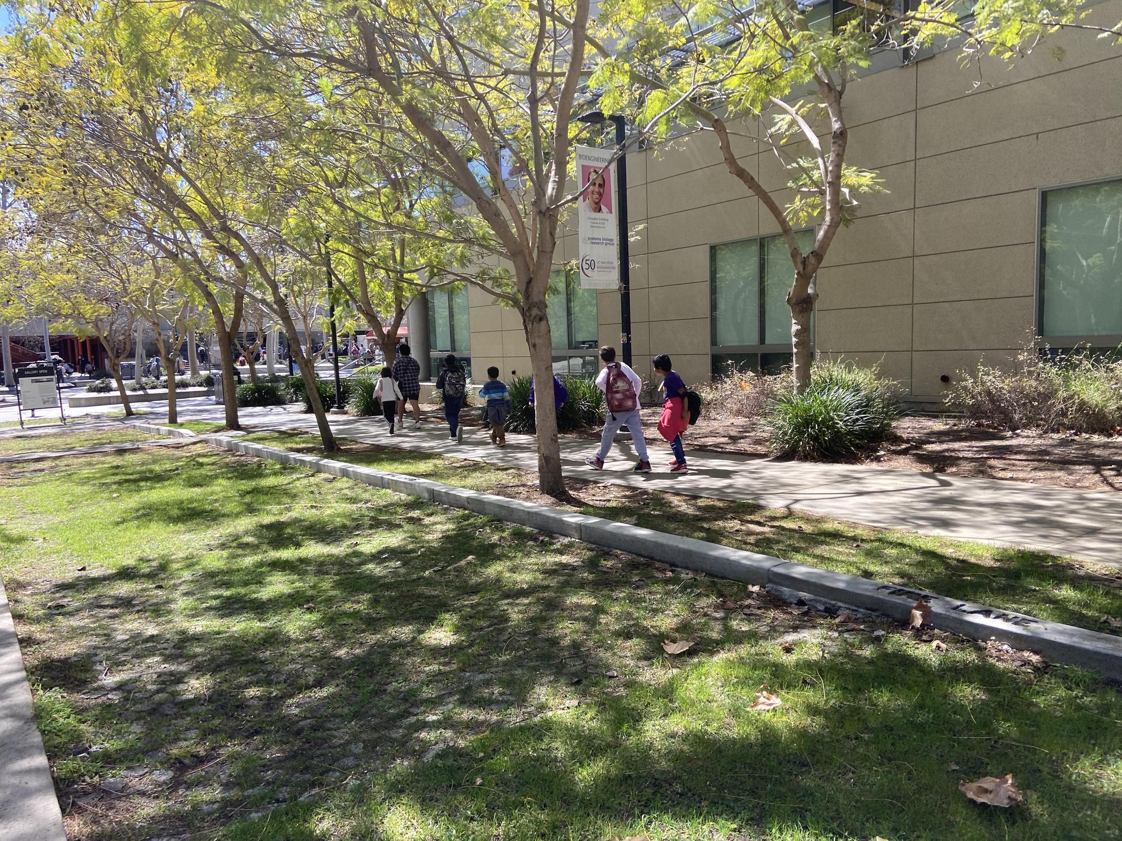 UCSD Field Trip Running Club Machado Elementary School