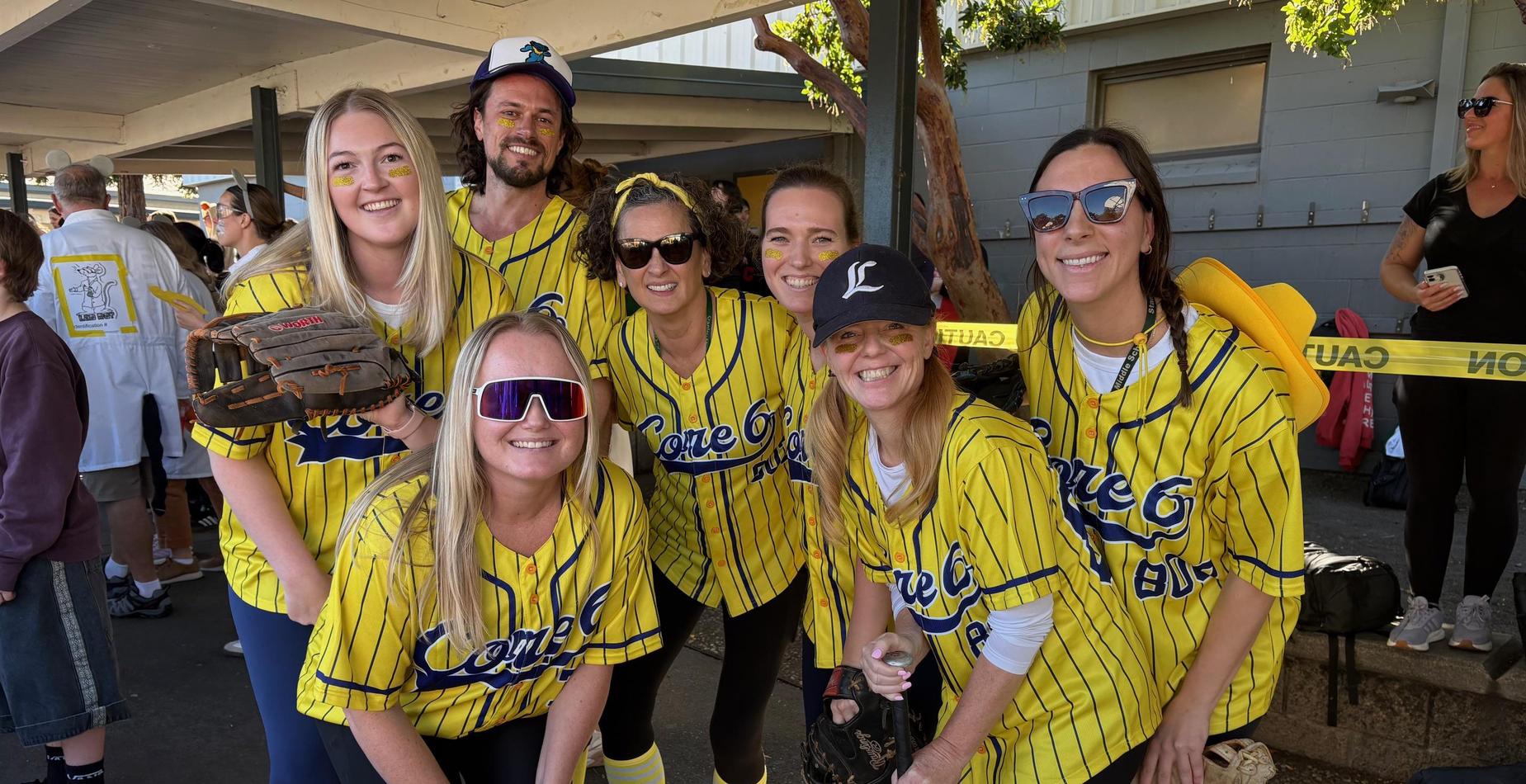 Stanley teachers dressed up for Halloween.