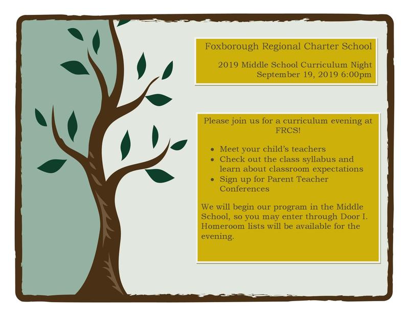 Join us for Middle School Curriculum Night on 9/19! Featured Photo