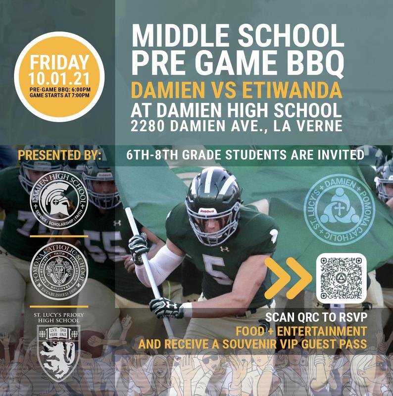 MIDDLE SCHOOL PRE GAME BBQ Featured Photo