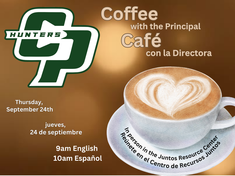 Coffee with the Principal graphic