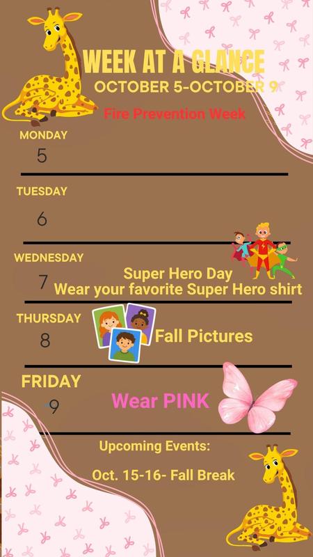 week at a glance