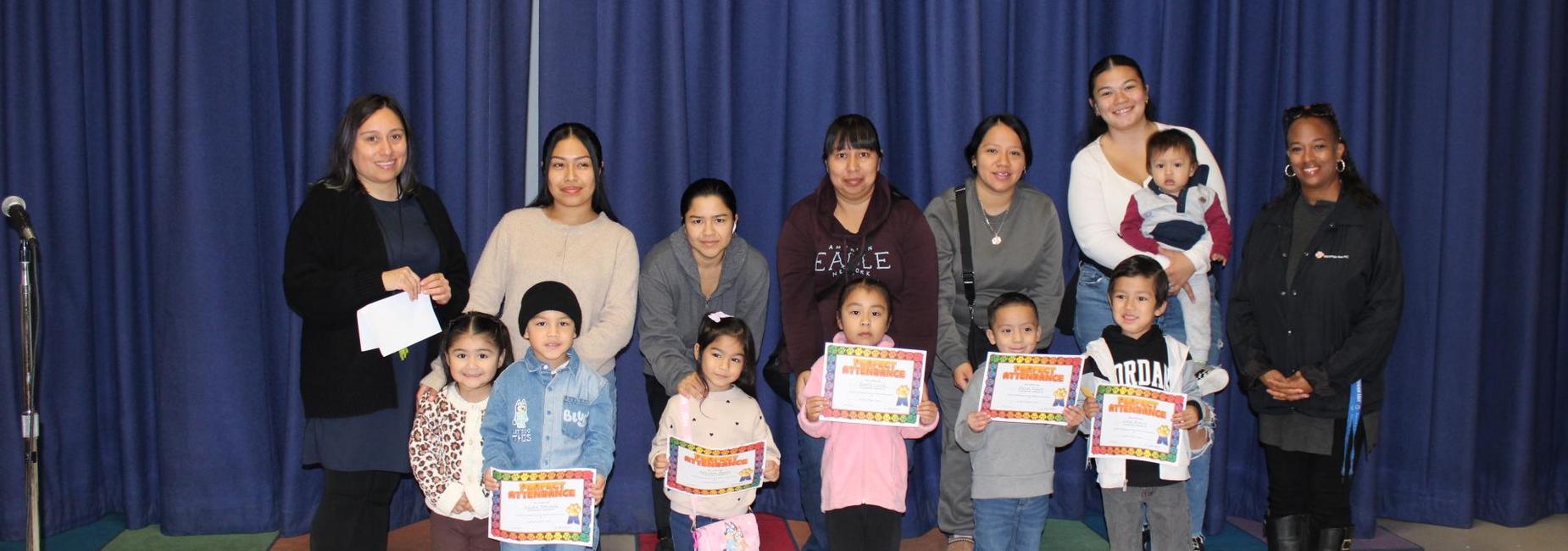 Rm 2 November perfect attendance