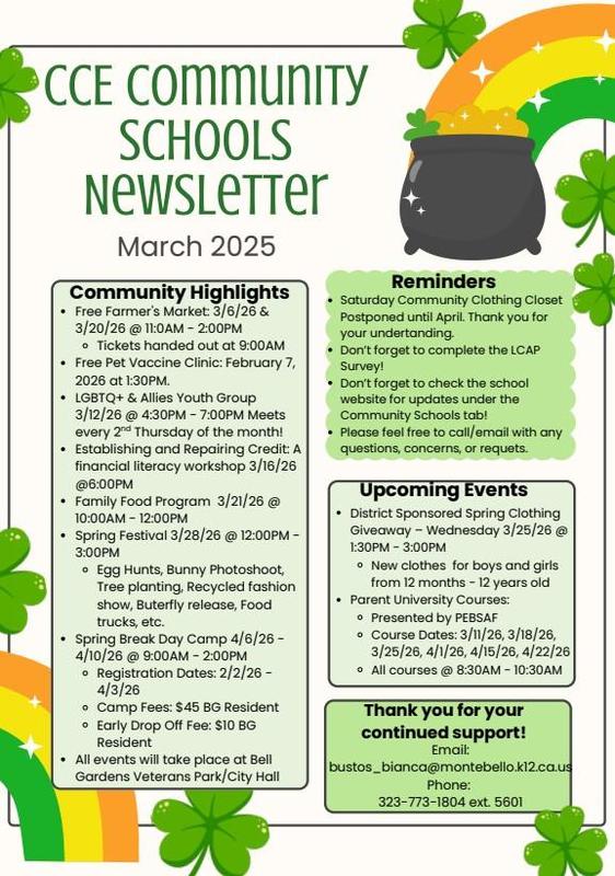 March Newsletter