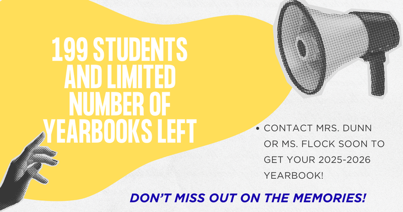 Order Yearbooks Now!