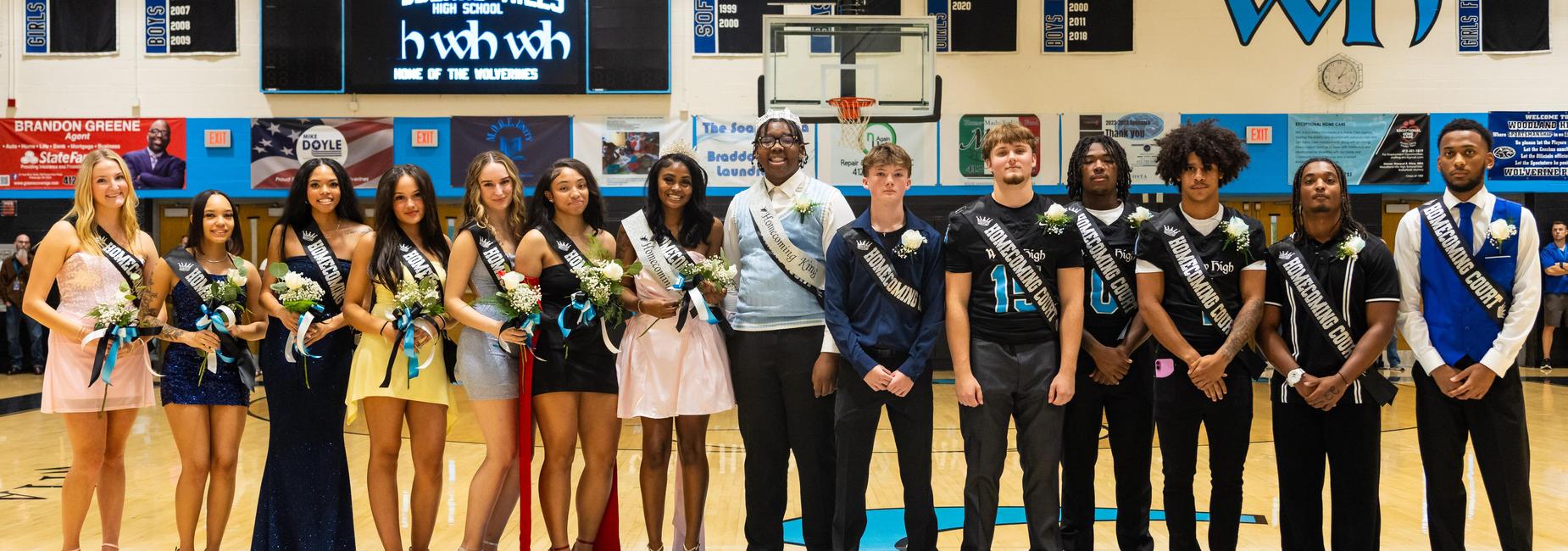 The 2026 homecoming court