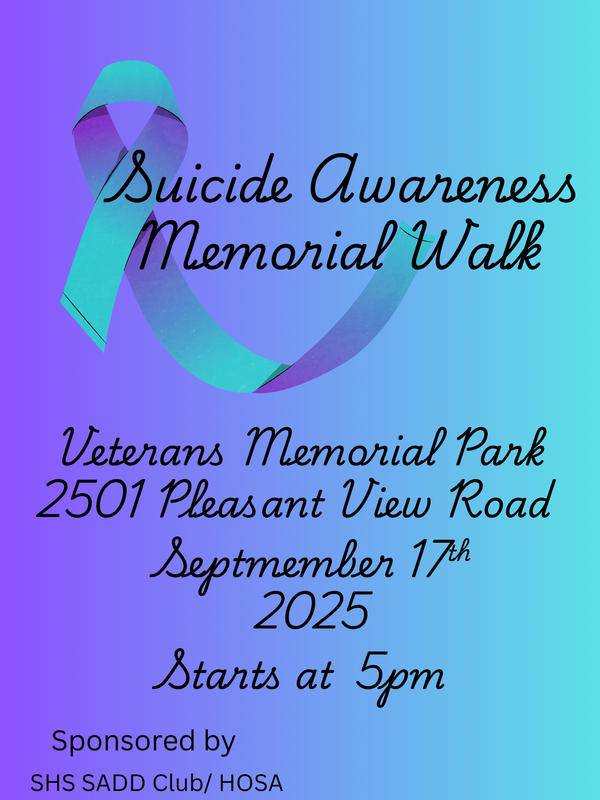 Suicide Awareness Walk