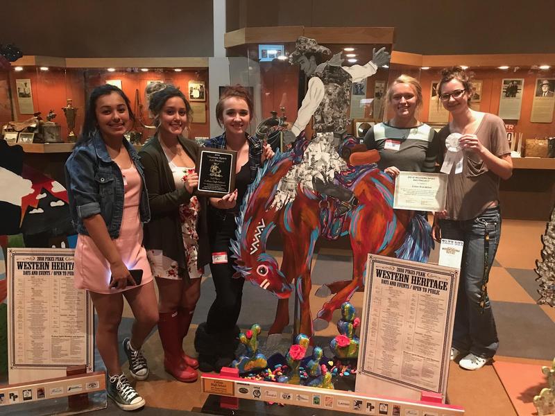 Calhan art students awarded at the Western Spirit Art Project Featured Photo