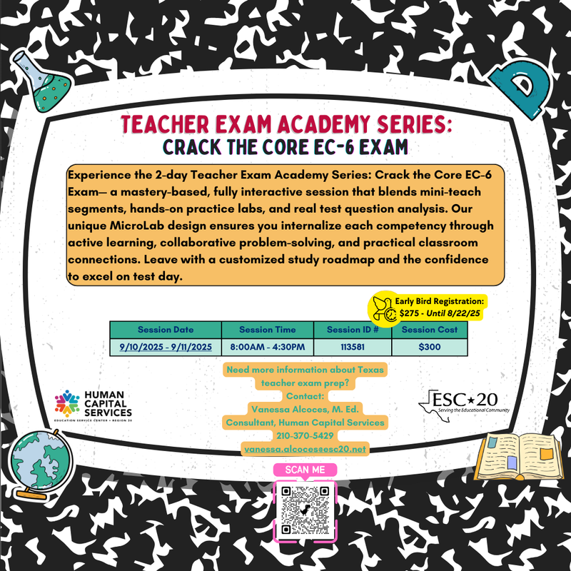 Teacher Exam Academy Series: Crack the Core EC-6