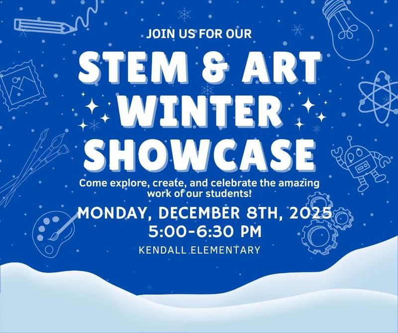 promo graphic - KES STEM and Art Winter Showcase 2025