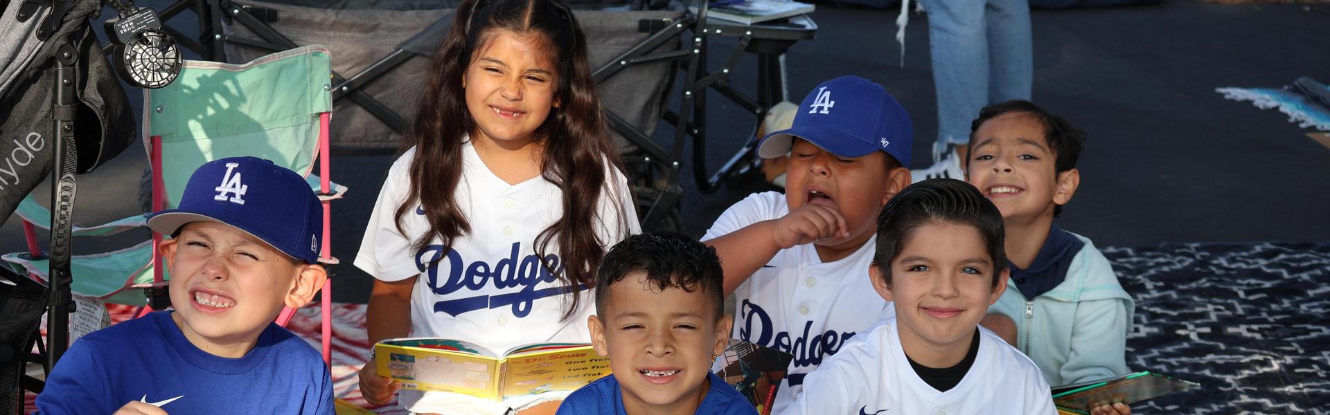Grizzly Family Read-A-Thon and Dodger Day!