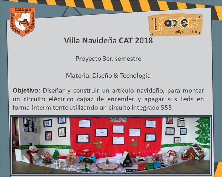 Proyectos Maker 3er. semestre: Villa Navideña con circuito 555 Featured Photo