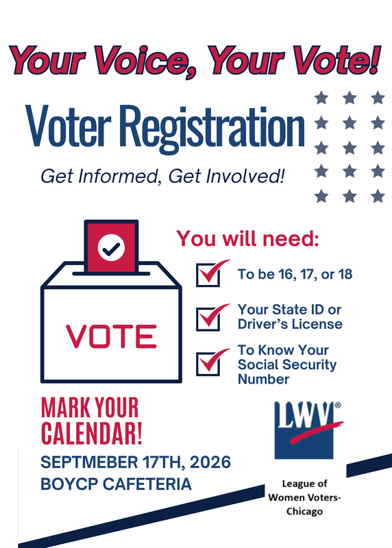 Voter Registration Drive! Featured Photo